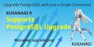 KKUSANAGI 9 now supports PostgreSQL 15